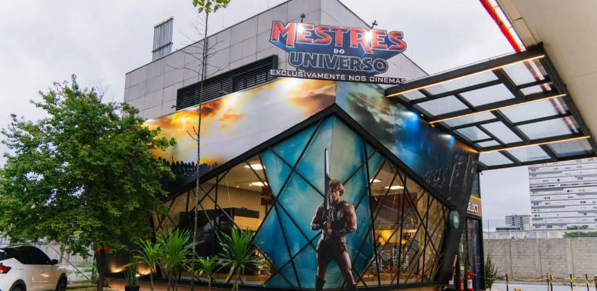 Shell Café e Sony transformam posto de São Paulo em universo de "Mestres do Universo" com ativações exclusivas e brindes colecionáveis